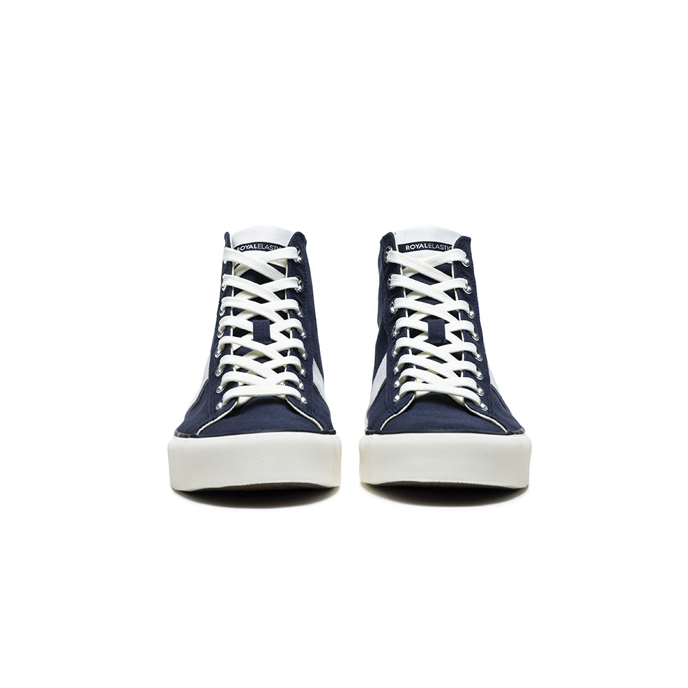 Men's Zone Hi Blue Canvas Hi Tops