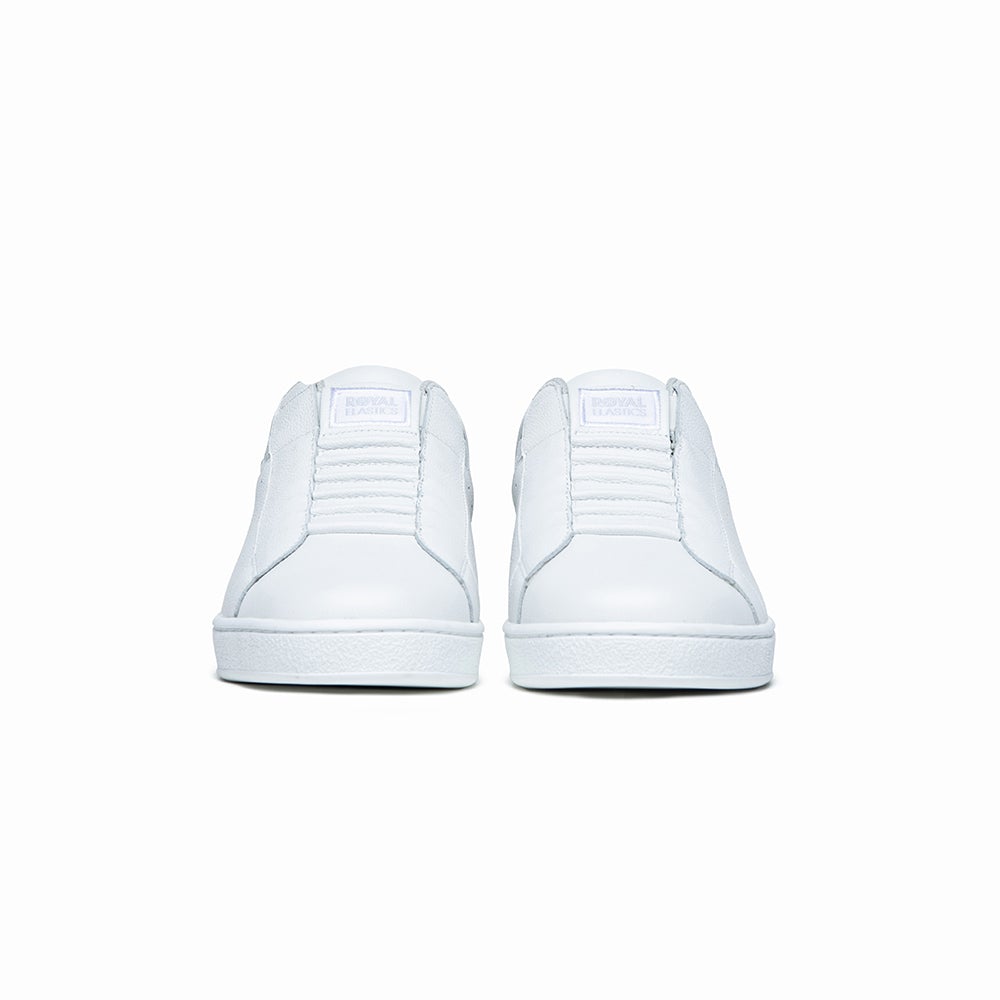 Men's Icon White Logo Leather Sneakers 01900-000