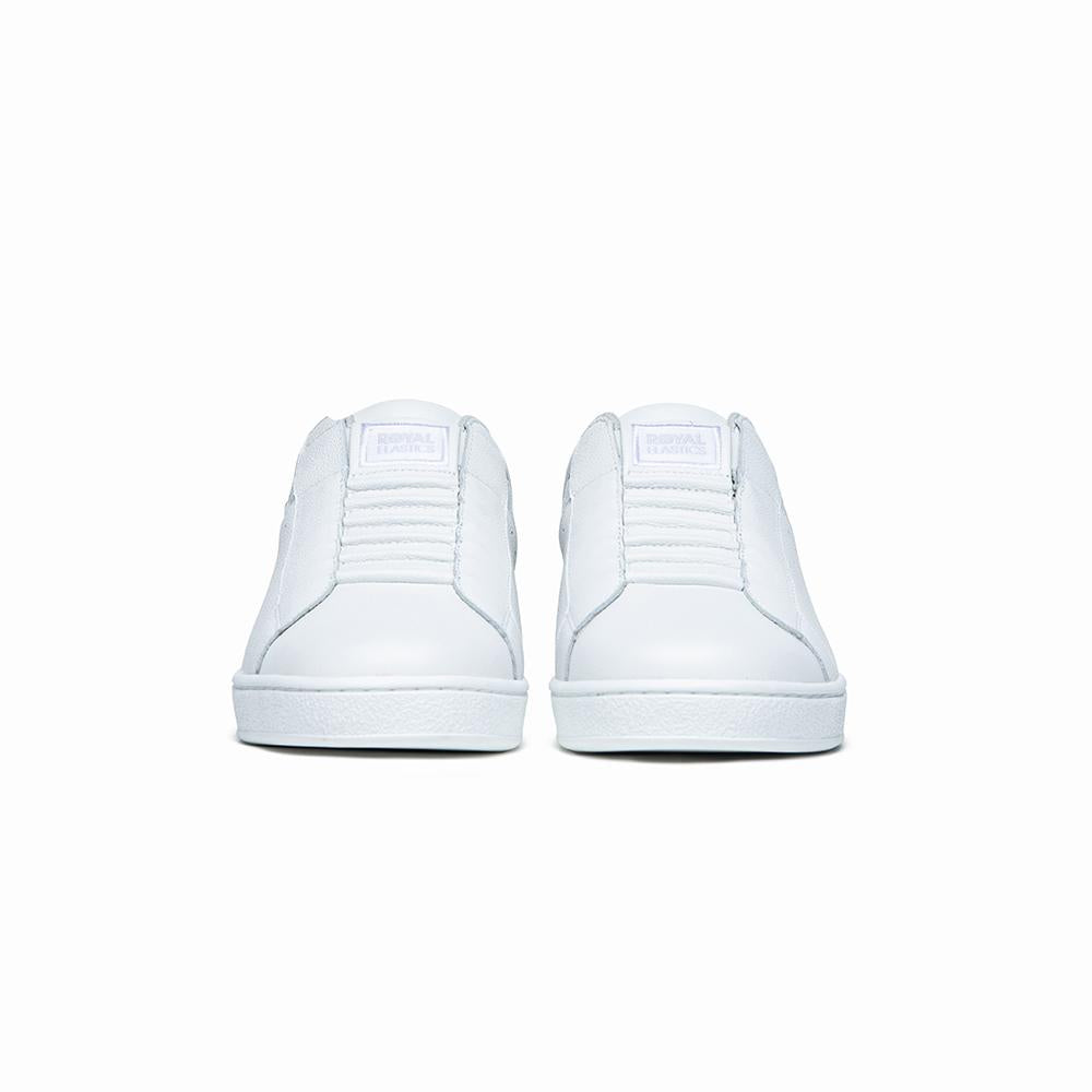 Men's Icon White Logo Leather Sneakers 01912-000