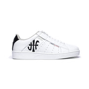 Men's Icon Genesis White Black Leather Sneakers 01994-009 - ROYAL ELASTICS