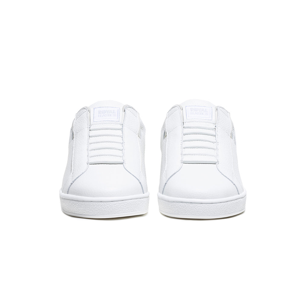 Men's Adelaide White Green Leather Sneakers 02623-008