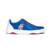 Men's Icon Archer Blue Orange Leather Sneakers 06394-501 - ROYAL ELASTICS