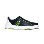 Men's Icon Archer Black Green Leather Sneakers 06394-904 - ROYAL ELASTICS