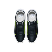 Men's Icon Archer Black Green Leather Sneakers 06394-904 - ROYAL ELASTICS