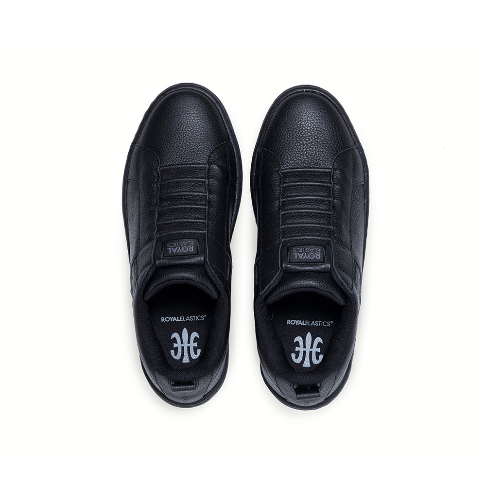 Men's Icon 2.0 Black Logo Leather Sneakers 06520-999
