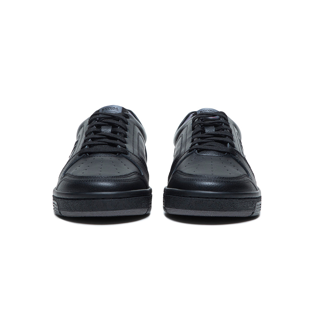 Men's Maker Black Logo Leather Sneakers 08214-999