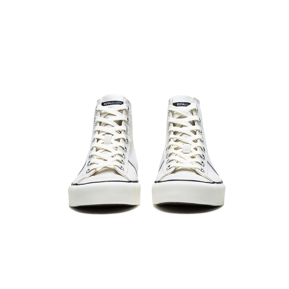Women's Zone Hi Beige Canvas Hi Tops