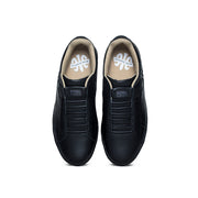 Men's Icon Genesis Black Leather Sneakers 01901-998 - ROYAL ELASTICS