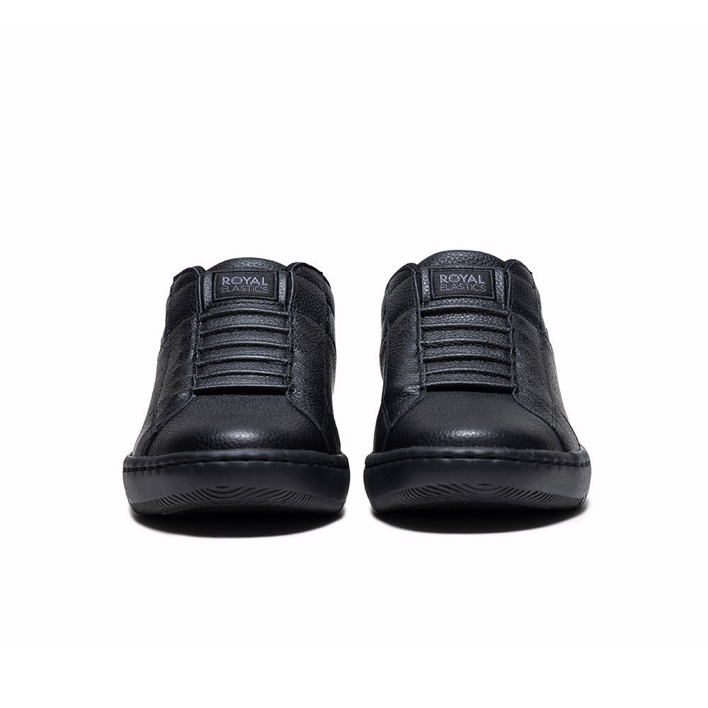 Women's Icon 2.0 Black Logo Leather Sneakers 96520-999