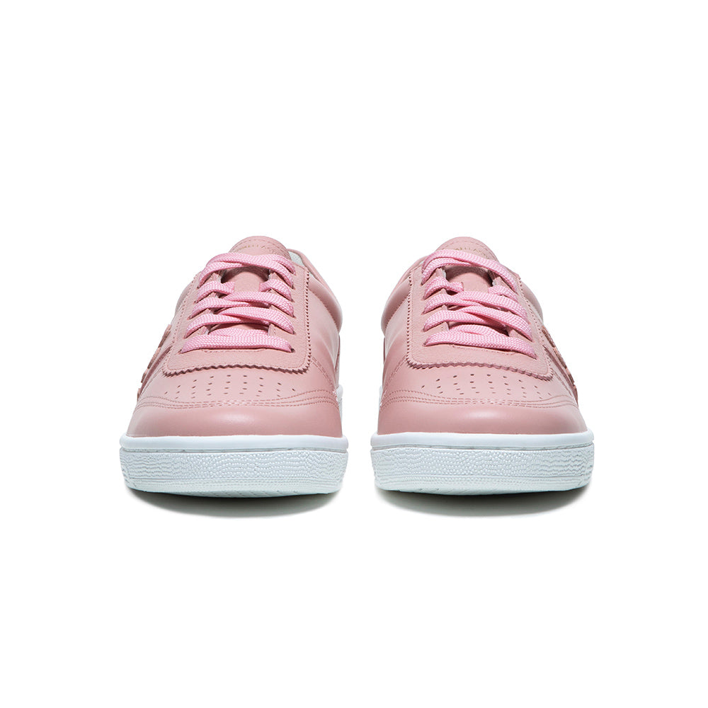 Women's Dreamer Pink Logo Leather Sneakers 98114-111